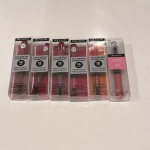 Revlon Color Stay Lip Color Red and Pink Six Boxes Brand New